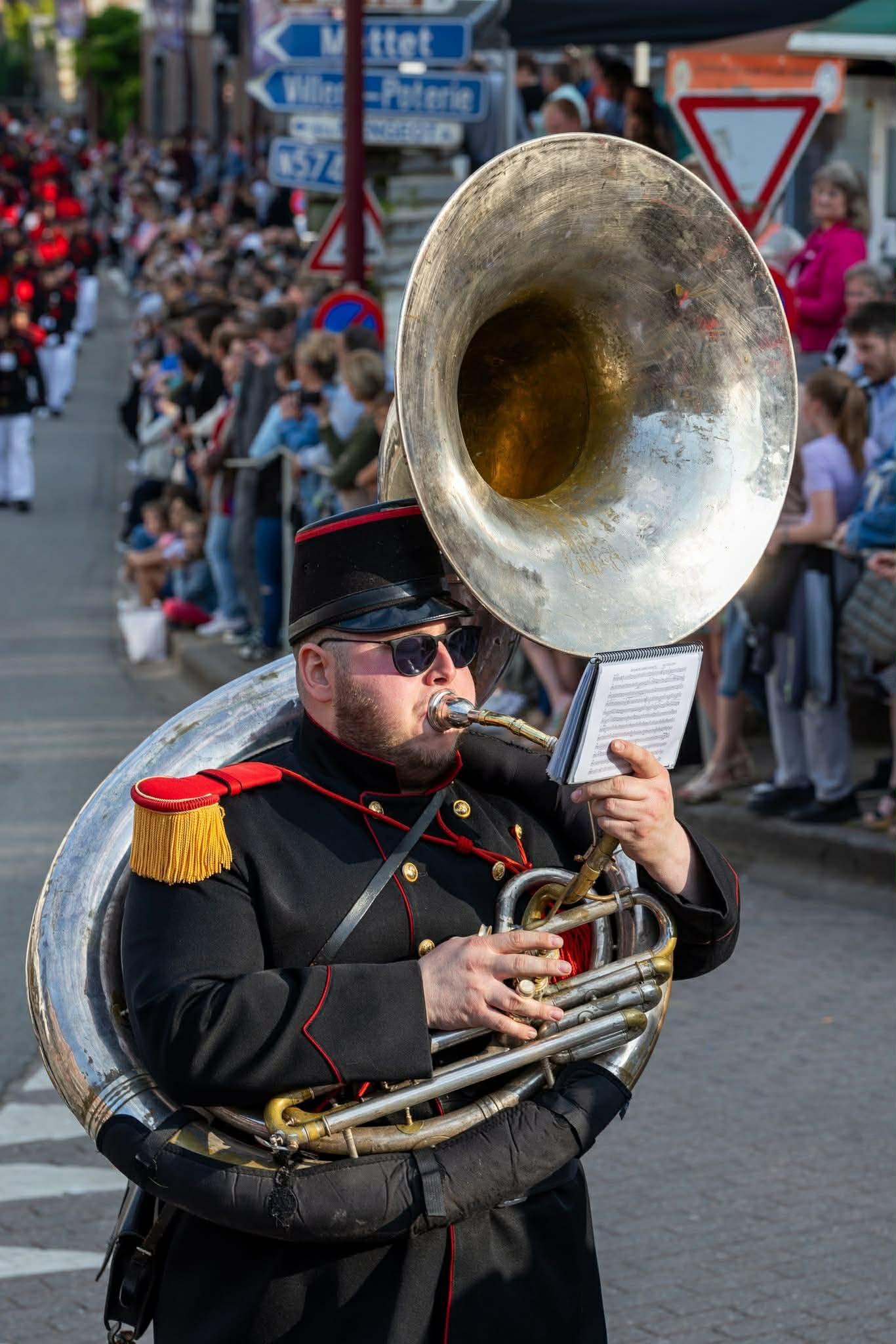 Benjamin Lambert, Marche Sainte-Rolende, Gerpinnes, 2025, Harmonie royale l'Union de Fraire